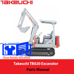 takeuchi tb020 parts manual