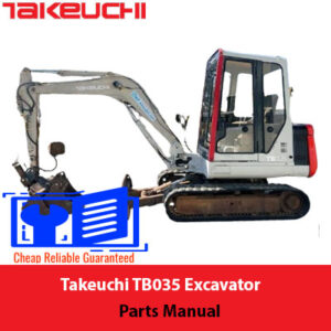 takeuchi tb035 parts manual