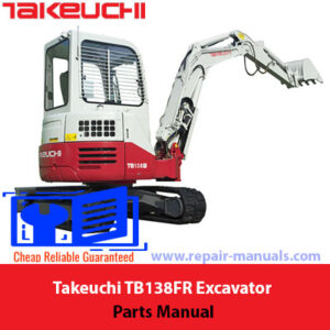 takeuchi tb138fr parts manual