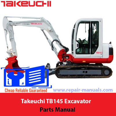 Takeuchi TB145 Excavator Parts Manual