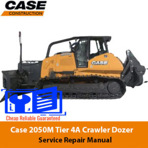 Case 2050M Tier 4A Crawler Dozer Service Repair Manual