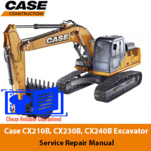 Case CX210B Excavator Case CX230B Excavator Case CX240B Excavator