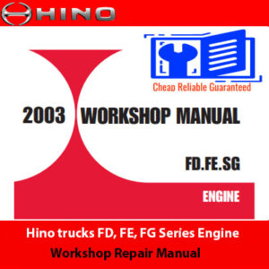 hino j08c engine manual