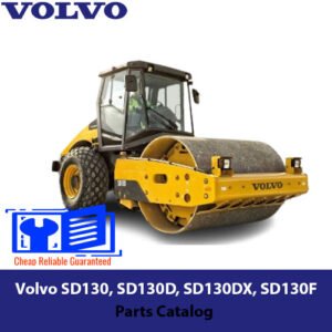 Volvo SD130, SD130D, SD130DX, SD130F Road Roller Parts Catalog