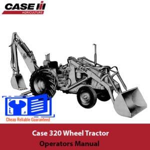 case 320 backhoe specs