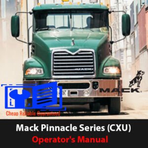 mack truck operators manual