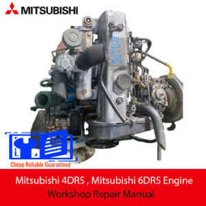 Mitsubishi 4DR5 , Mitsubishi 6DR5 Engine Workshop Repair Manual | PDF ...