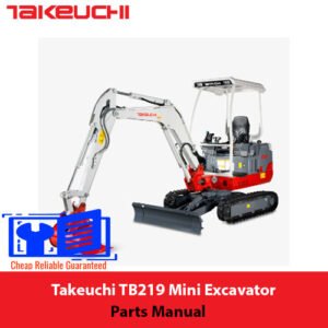 takeuchi tb219 parts manual