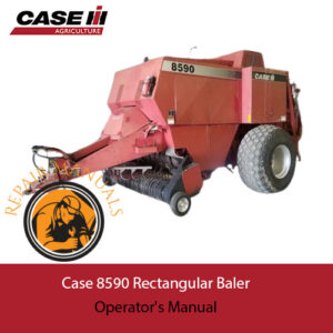 case 8590 baler