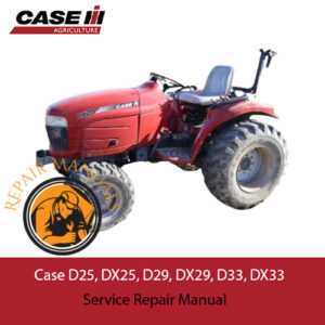 case dx25 tractor