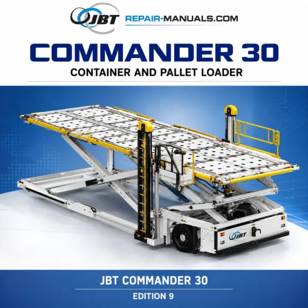 JBT Commander 30 Container & Pallet Loader Operation & Maintenance ...
