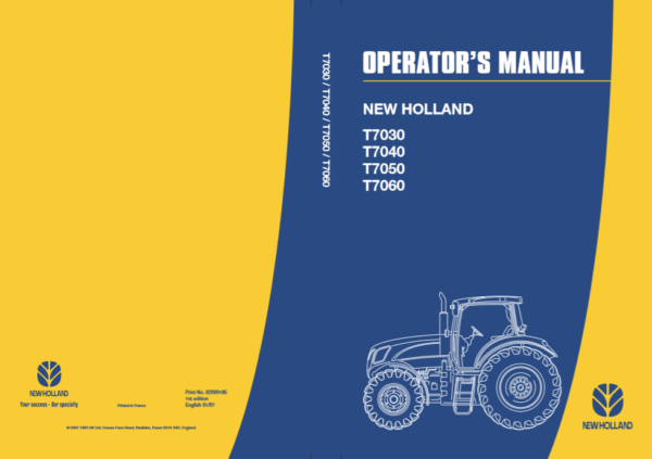 new holland t7030