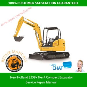 New Holland E55Bx Excavator