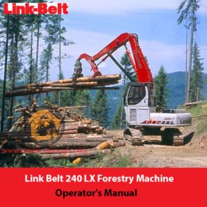 link belt excavator repair