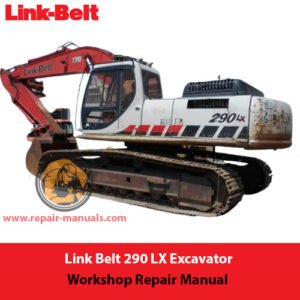 link belt excavator problems