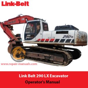 link belt 290lx excavator