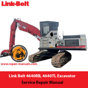 link belt 4640 log loader