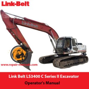 link belt operator's manual