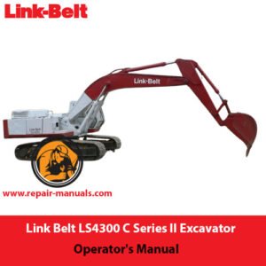link belt operator's manual