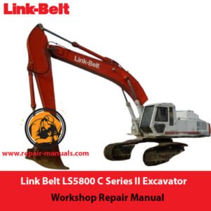 link-belt excavator service manual