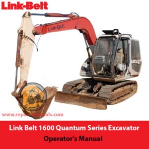 link belt 1600 excavator