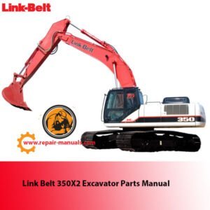 Online resource for Link-Belt 350X2 excavator parts, featuring a comprehensive manual for effective maintenance and repairs