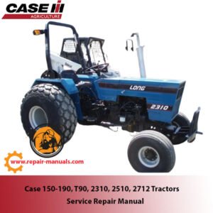 case tractor service shop manual