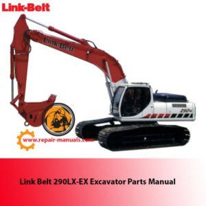 Link Belt 290LX-EX excavator parts manual, offering detailed diagrams and specifications for efficient maintenance
