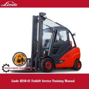 linde forklift repair manual
