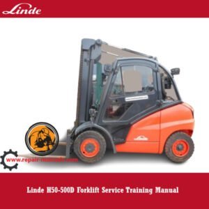 linde forklift repair manual