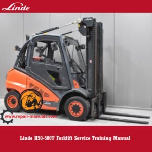 linde forklift service manual pdf