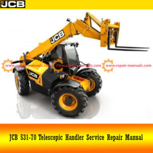 PDF service manual for JCB 531-70, providing detailed maintenance and operational guidelines for the equipment