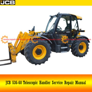 Service manual for JCB 536-60, detailing maintenance and operational guidelines for optimal performance