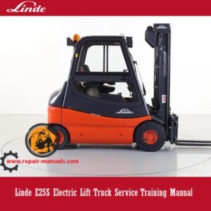 Service manual for linde e25s forklift