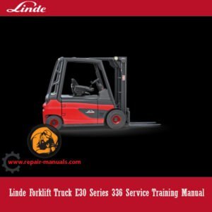 linde forklift service manual for linde e30