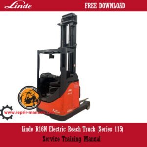 Service manual for linde forklift