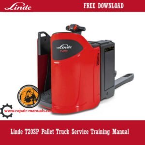 Service manual for linde t20 sp pallet truck