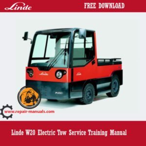 Service manual for linde w20 tow tractor