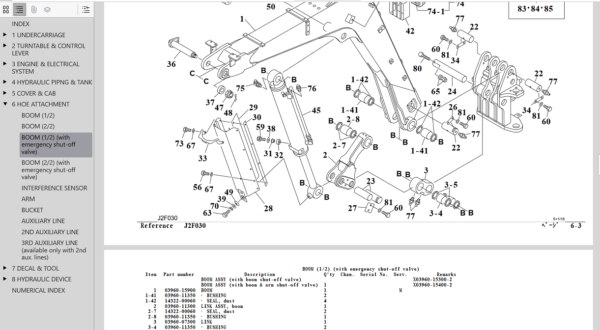 akeuchi TB153FR parts manual, offering detailed information on components for effective maintenance and repair.