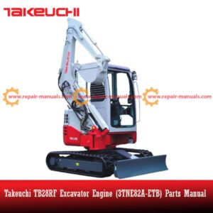 Comprehensive parts manual for the Takeuchi TB28RF Excavator Engine 3TNE82A-ETB