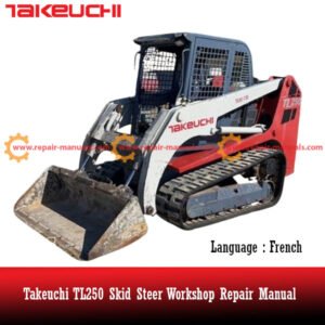 Comprehensive workshop manual for the Takeuchi TL250 loader, providing essential maintenance and repair