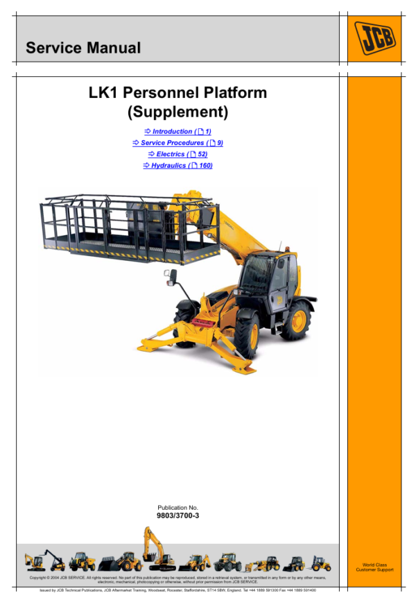 Access the JCB service manual for free, offering comprehensive guidance on servicing and maintaining JCB equipment