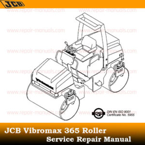 Comprehensive service manual for JCB Vibromax 365 Roller, providing essential repair and maintenance