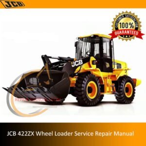 Service repair manual for JCB 422ZX Wheel Loader, detailing maintenance and troubleshooting procedures