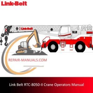 Link Belt RTC-8050-II Crane Operators Manual