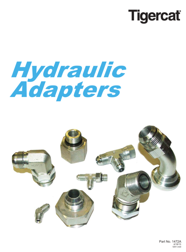 Tigercat 630 Skidder Hydraulic Adapters Book - Image 2