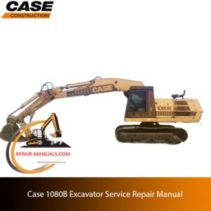 Service manual for Case 1080B Excavator, including diagrams and instructions for effective repairs and maintenance