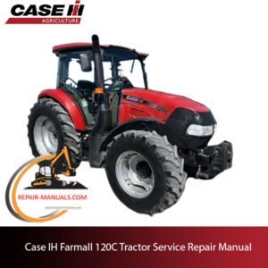 Case Farmall 120C tractor service repair manual, including illustrations and instructions for effective maintenance and repairs