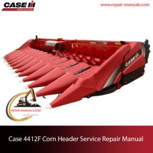 Case ih 4412f Corn Header service repair manual, showcasing diagrams and instructions for maintenance and repairs