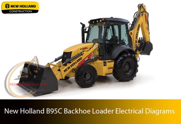 Electrical Diagrams for New Holland B95C Backhoe Loader